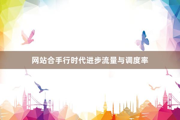网站合手行时代进步流量与调度率
